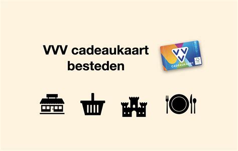 vvv cadeaukaart/besteden